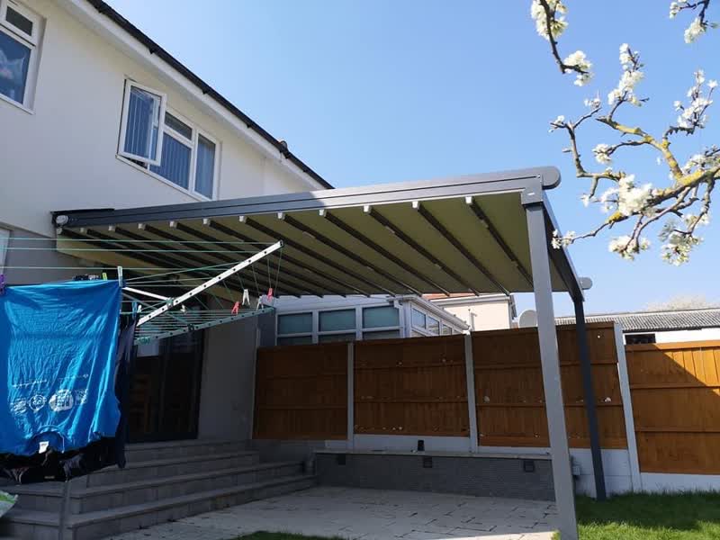 ალუმინის პერგოლა 45